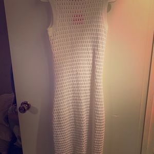 Kate Spade, open Stitched sweater dress